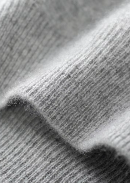 Pure Extra-Fine Merino Wool Zipper Hoodie | Roccella
