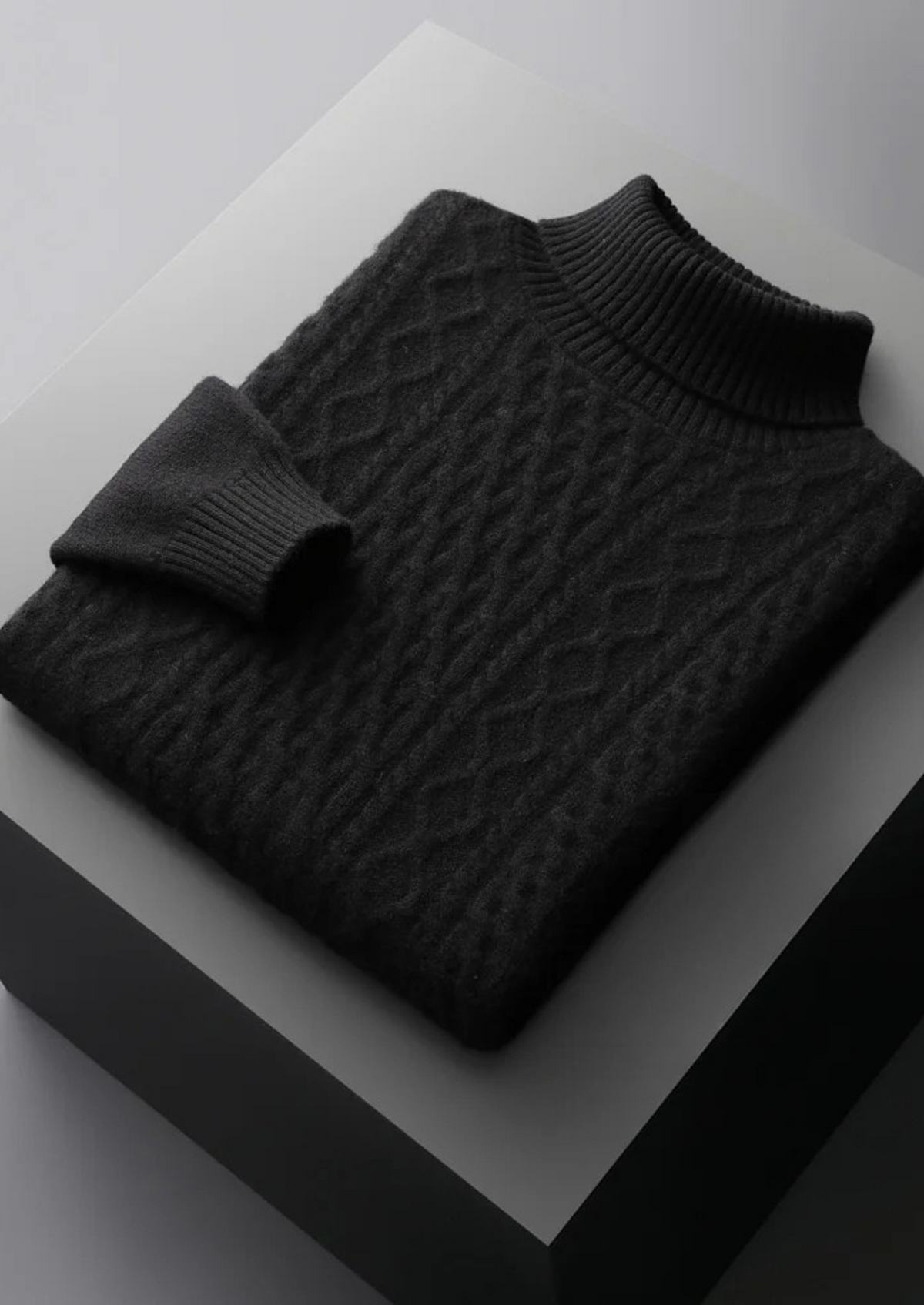 Pure Extra-Fine Merino Wool Wintertime Rollneck | Roccella