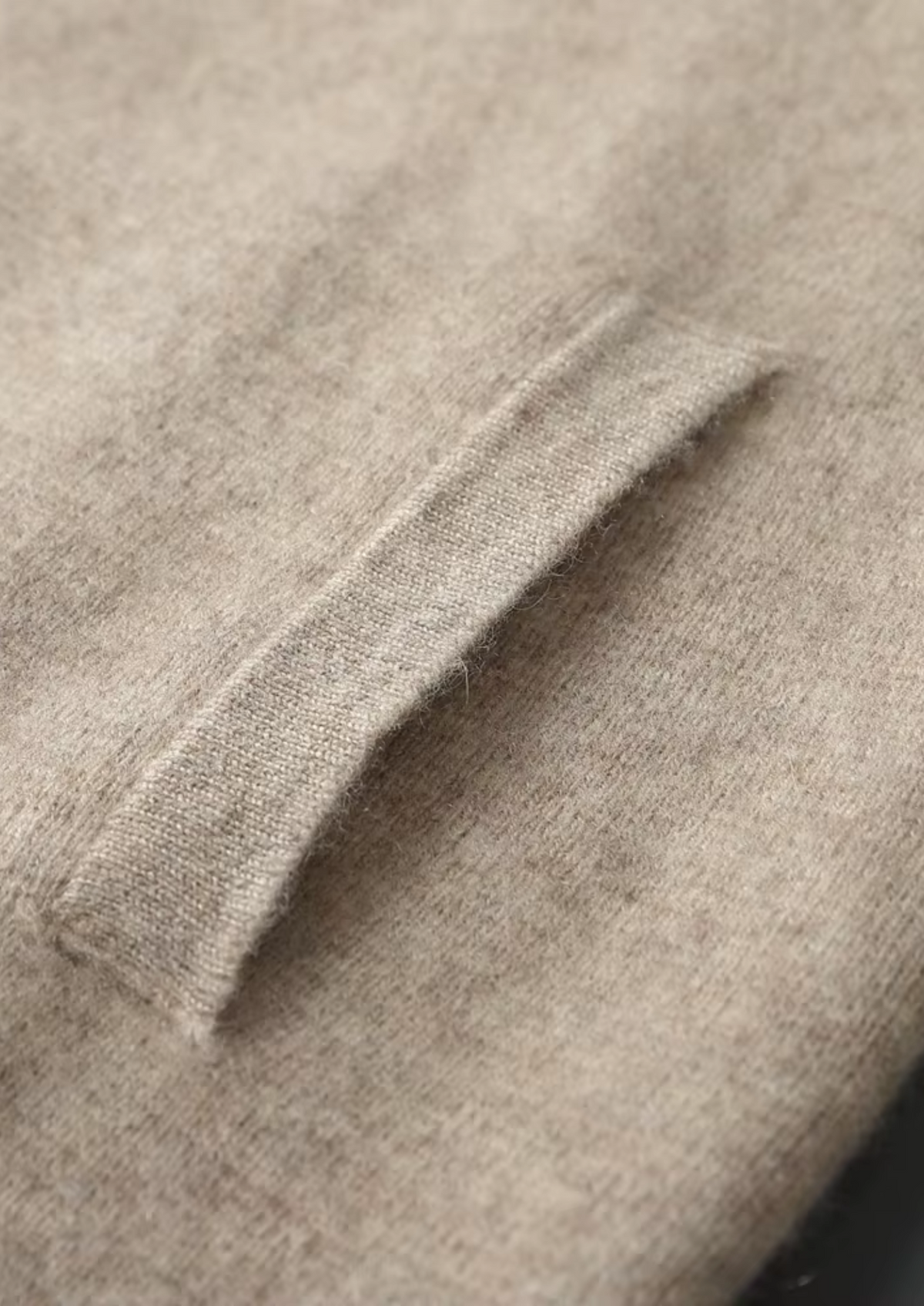 Pure Extra-Fine Merino Wool Sand Falconi Set | Roccella