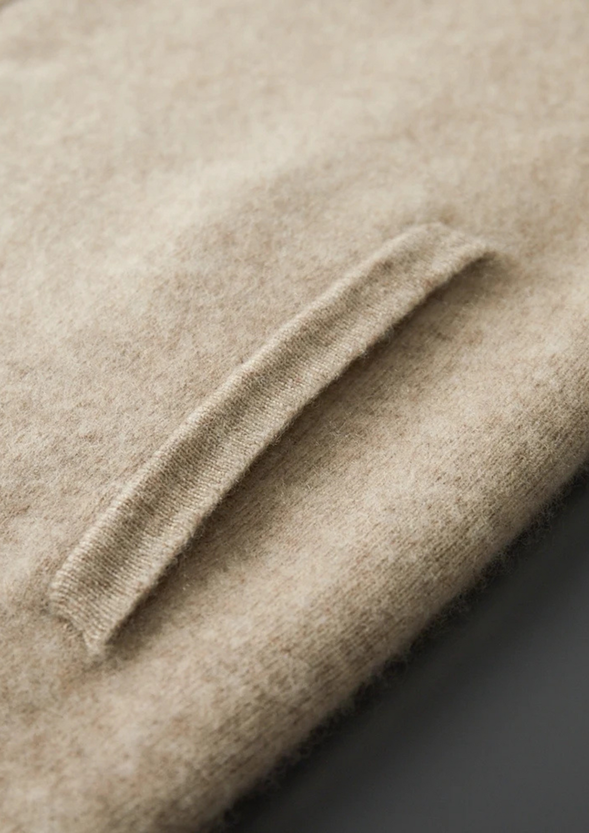 Premium Cashmere Sand Denis Leisure Set | Roccella