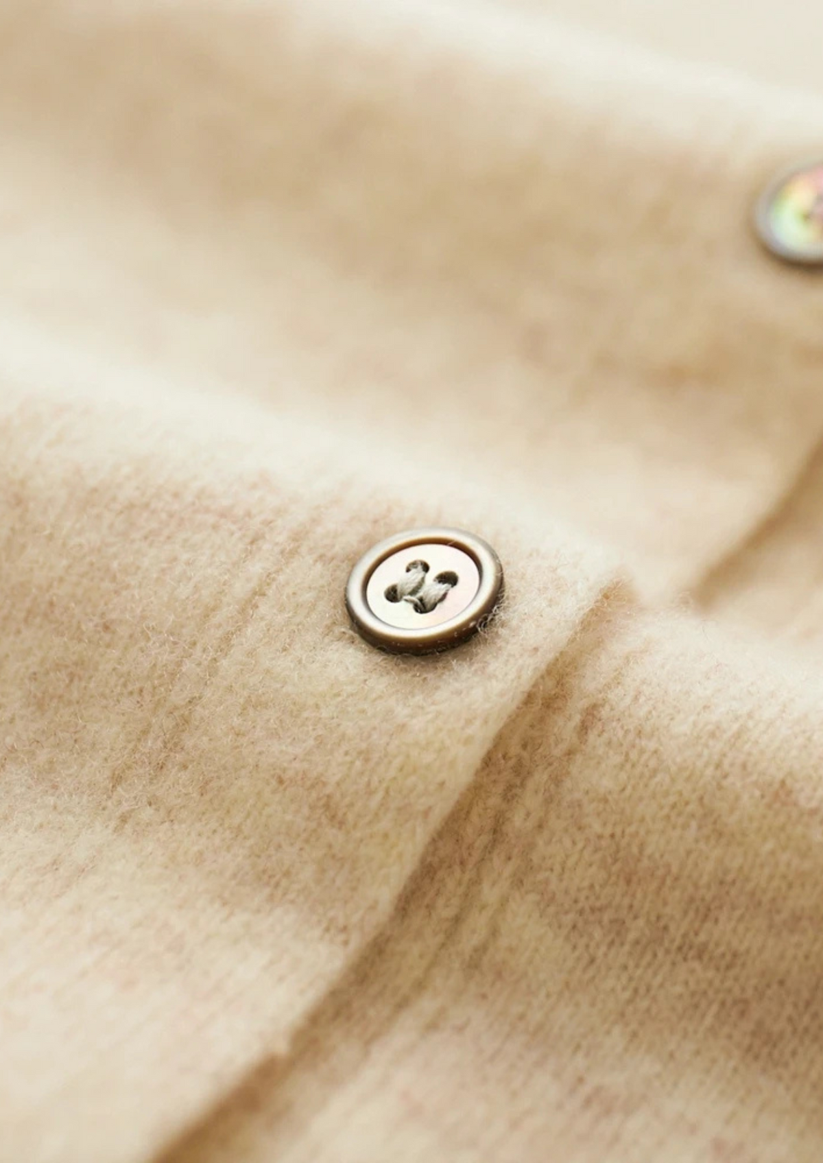 Pure Extra-Fine Merino Wool Polo Cardigan | Roccella