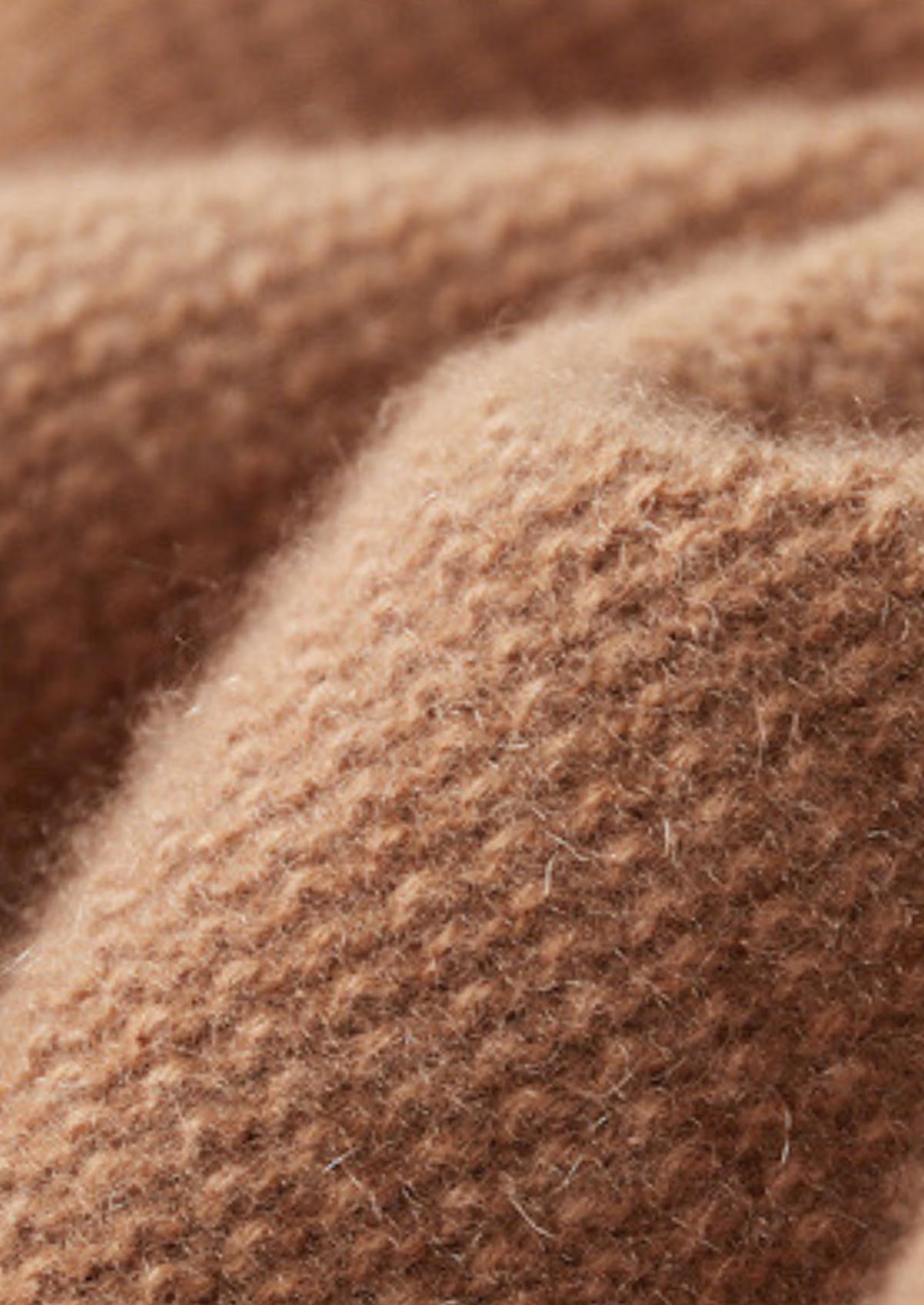 Pure Cashmere Mustard Ribbed Zip Cardigan | Roccella