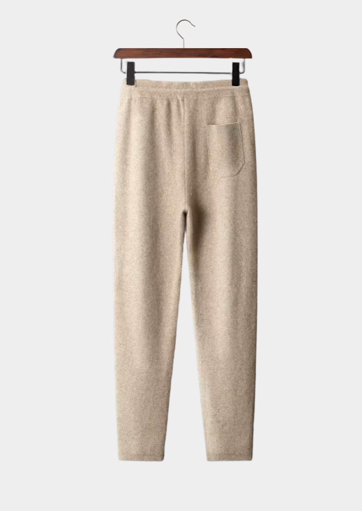 Premium Cashmere Pleated Trousers | Roccella
