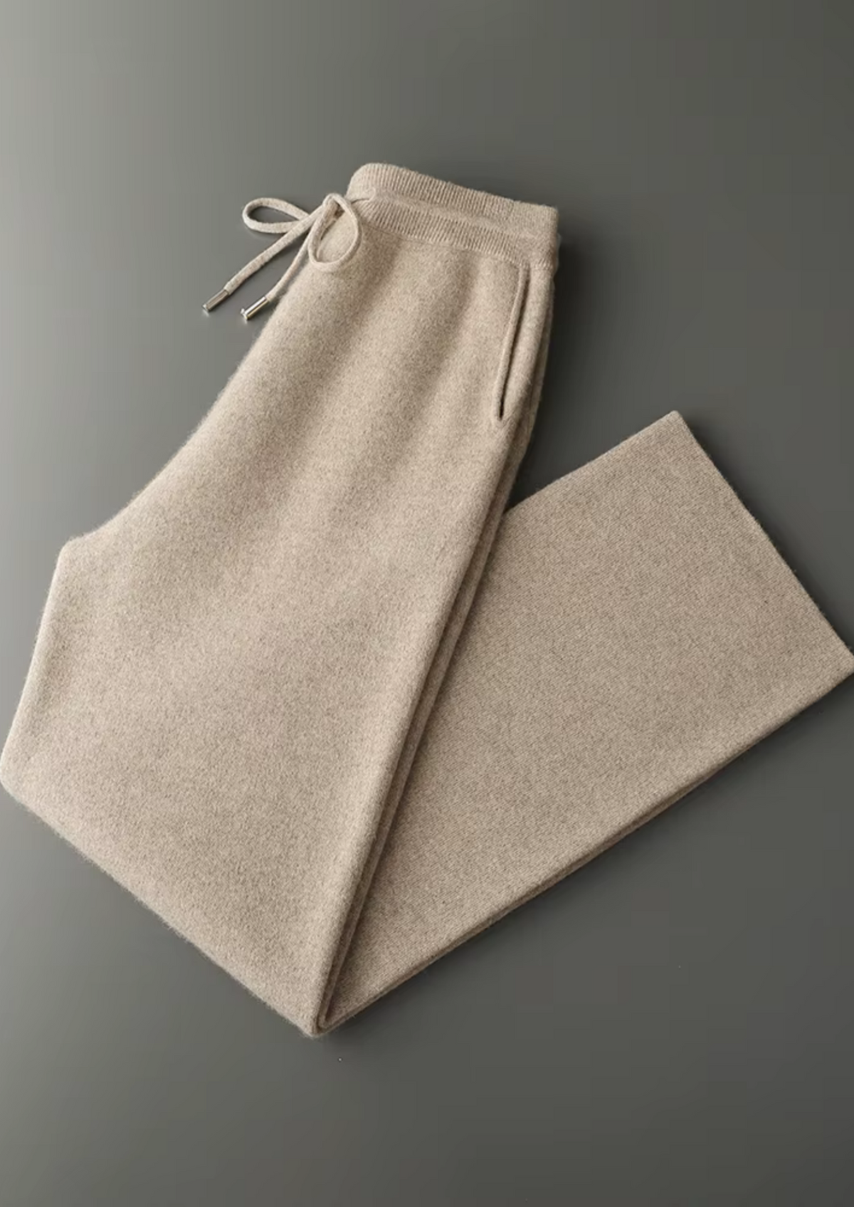 Premium Cashmere Relaxed Trousers | Roccella