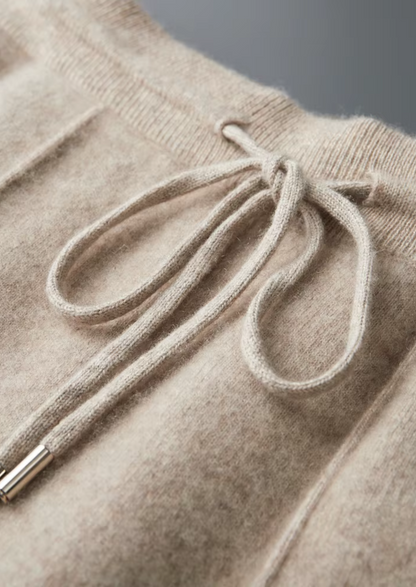 Pure Extra-Fine Merino Wool Leisure Joggers | Roccella