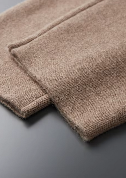 Premium Cashmere Straight Trousers | Roccella