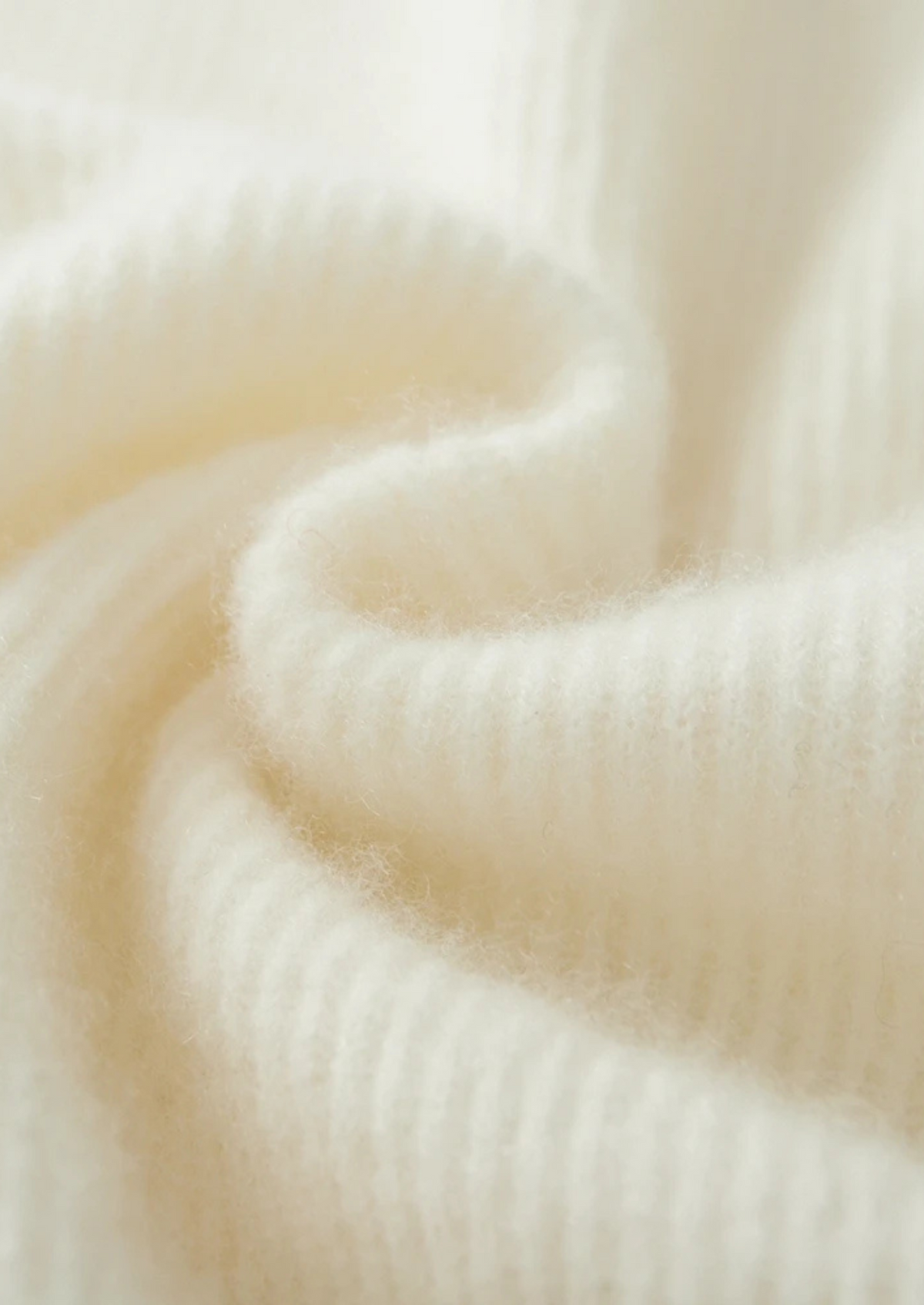 Pure Extra-Fine Merino Wool Ribbed Zipper Cardigan | Roccella