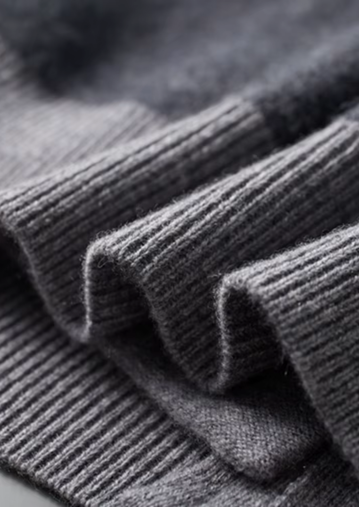 Premium Cashmere Dark Gray Torino Leisure Set | Roccella