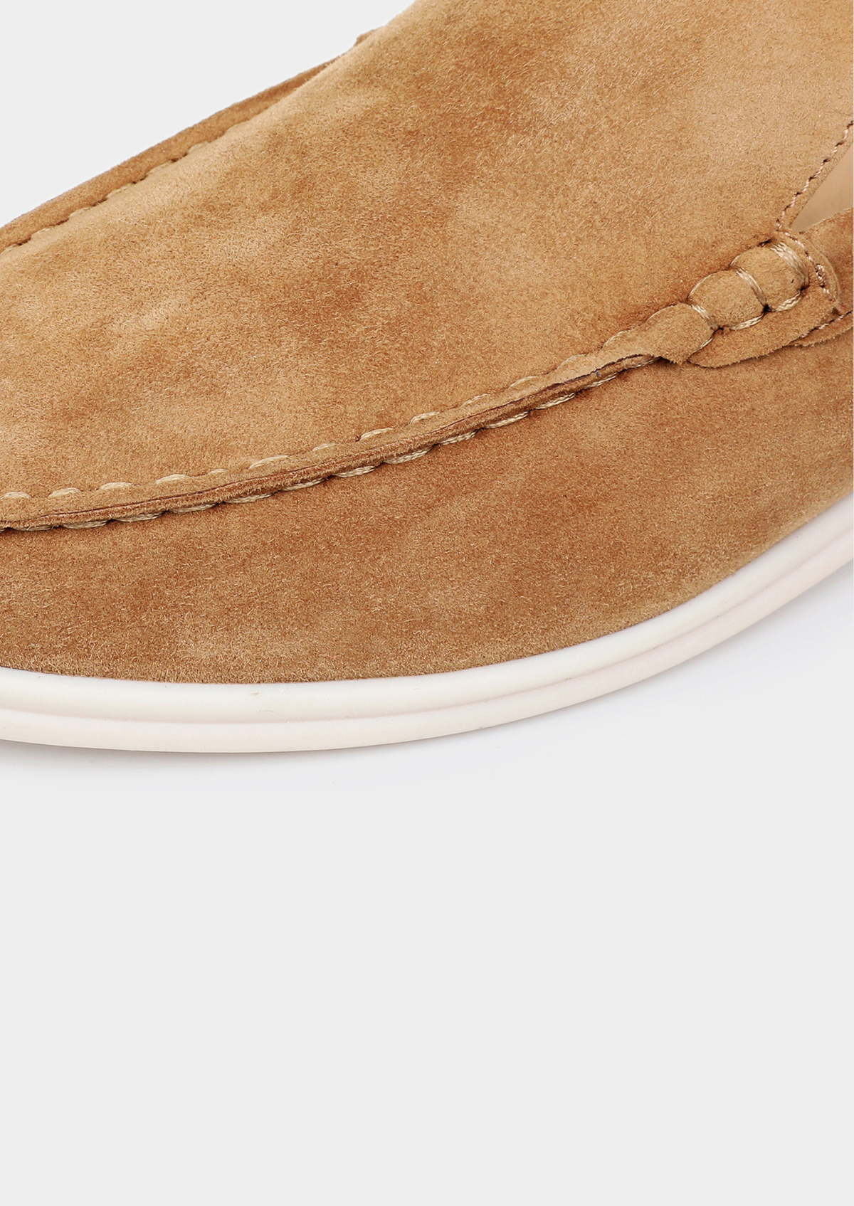 Caramel Marina Suede Slipper | Roccella