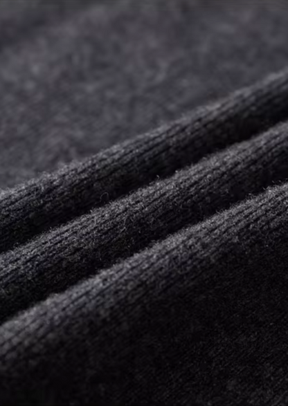 Pure Extra-Fine Merino Wool Ribbed Polo Cardigan | Roccella