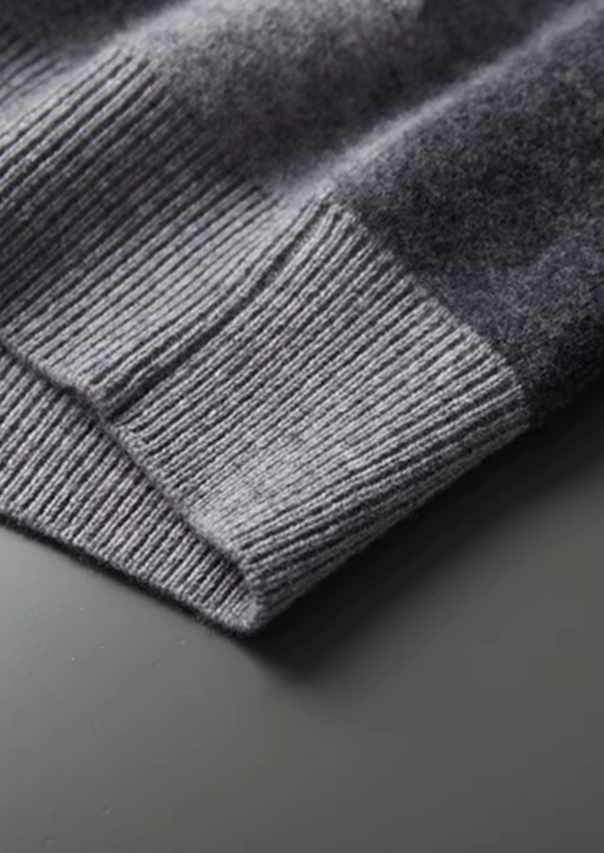 Premium Cashmere Dark Gray Torino Leisure Set | Roccella