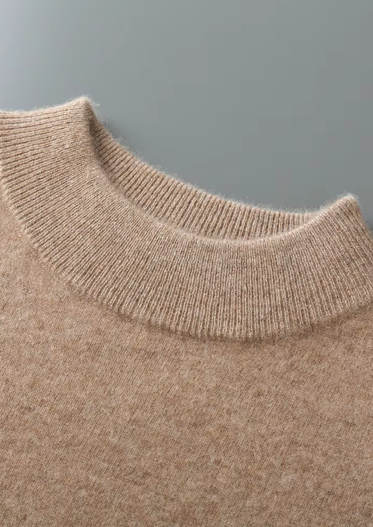 Pure Extra-Fine Merino Wool Classic Mockneck | Roccella