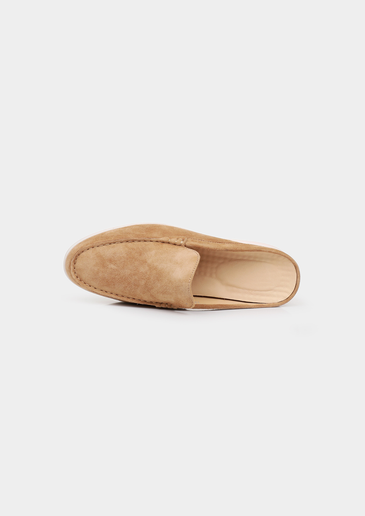 Caramel Marina Suede Slipper | Roccella