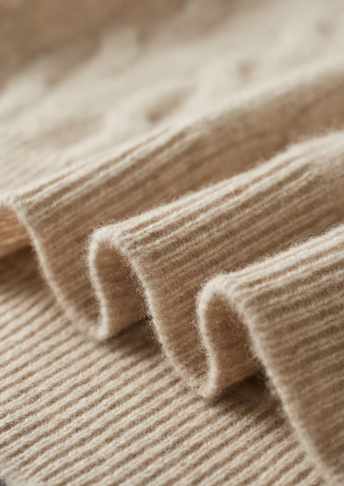 Pure Extra-Fine Merino Wool Cable Half Zip | Roccella