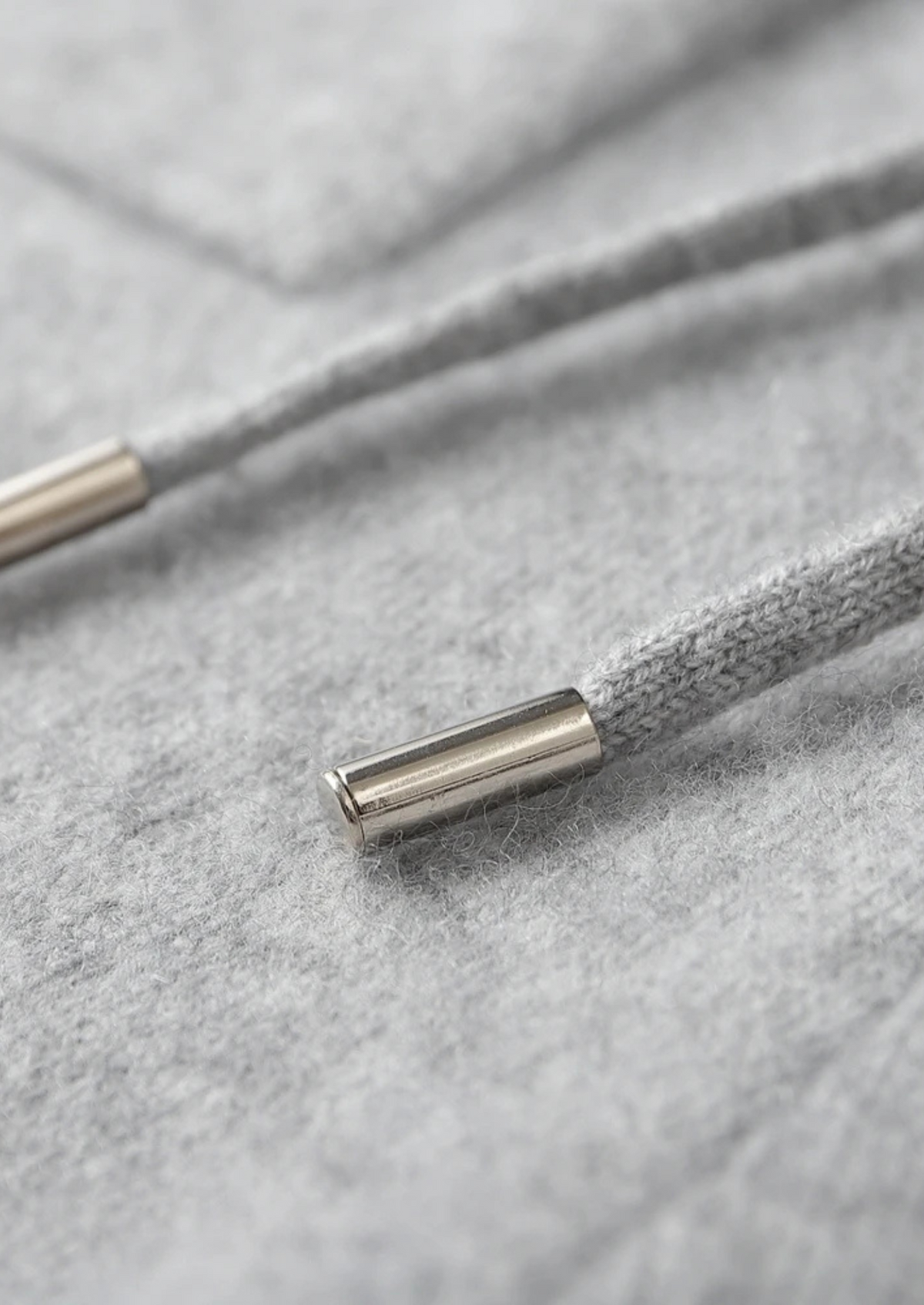Premium Cashmere Light Gray Alain Leisure Set | Roccella