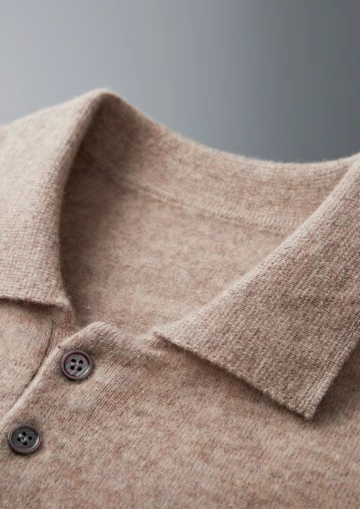 Pure Extra-Fine Merino Wool Classic Sweater Polo | Roccella