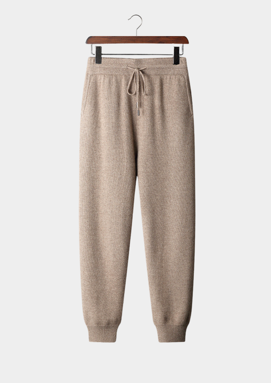 Premium Cashmere Essential Leisure Joggers | Roccella