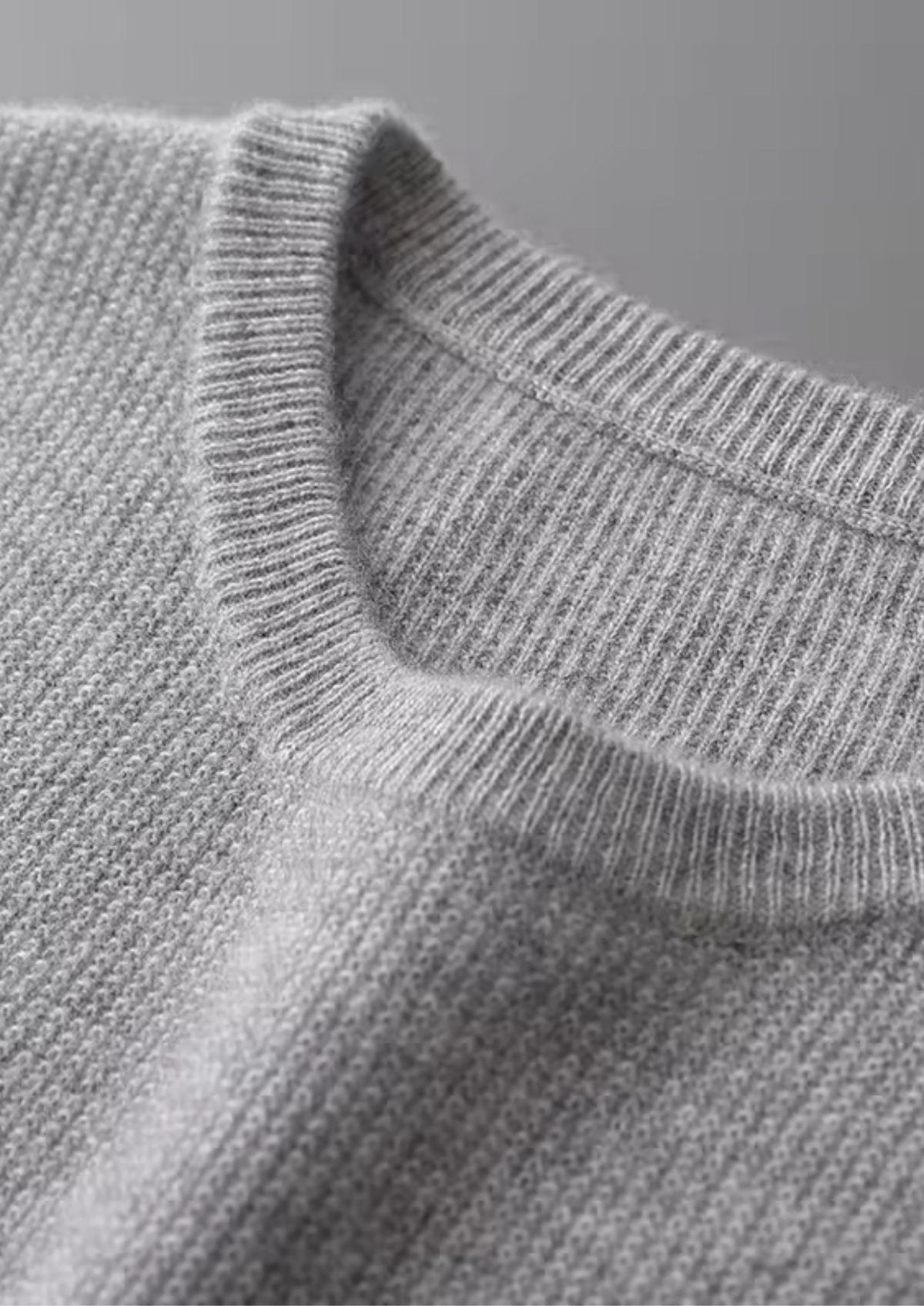 Pure Extra-Fine Merino Wool Crewneck Vest | Roccella