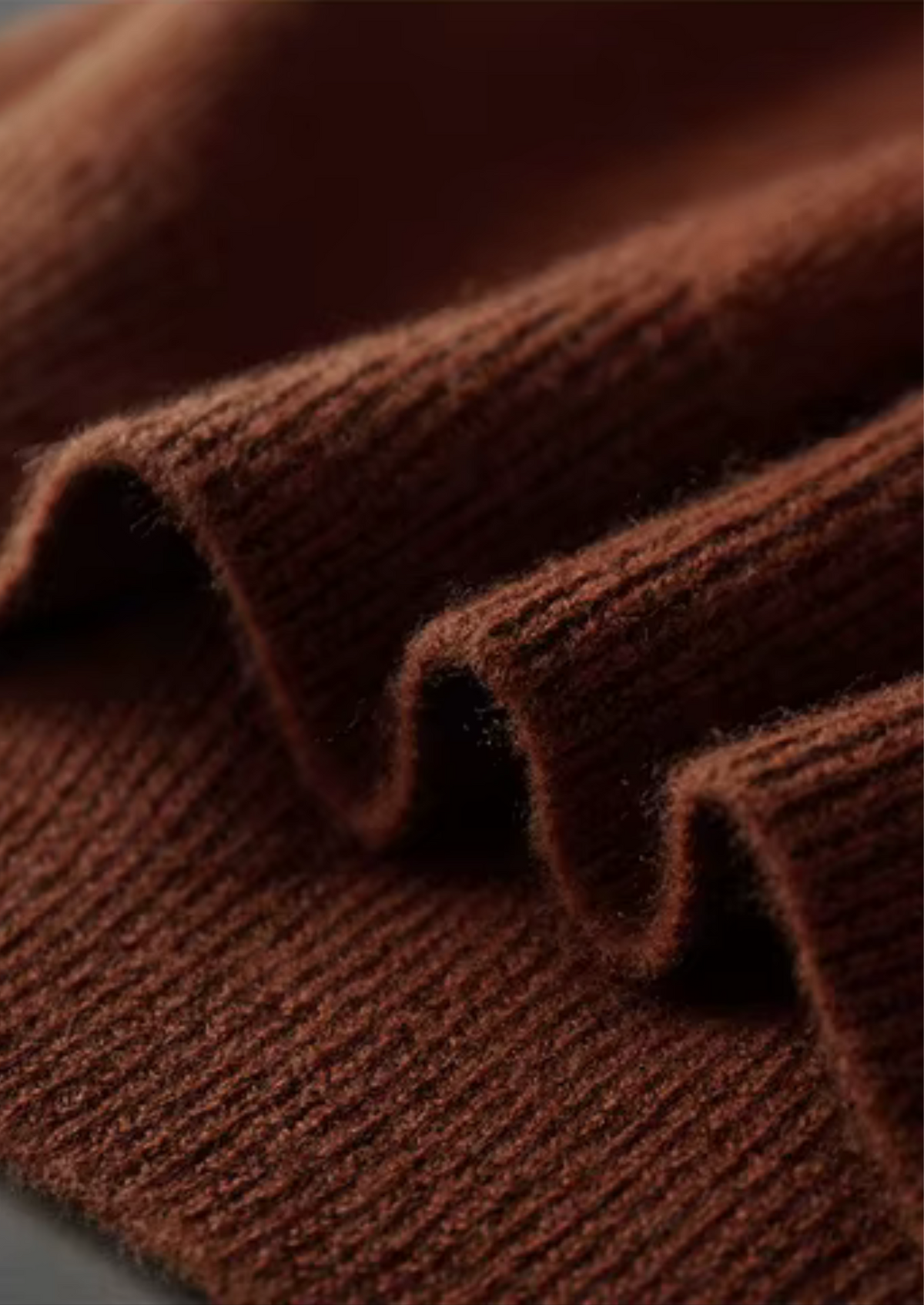 Pure Extra-Fine Merino Wool Ribbed Buttonless Polo | Roccella