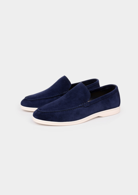 Marina Loafers - Navy Blue | Roccella