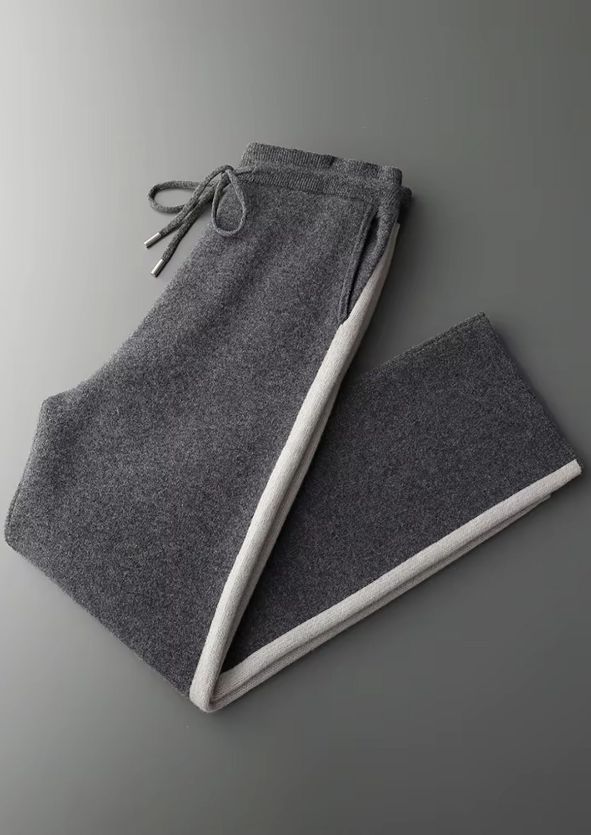 Pure Extra-Fine Merino Wool Wide Leisure Trousers | Roccella