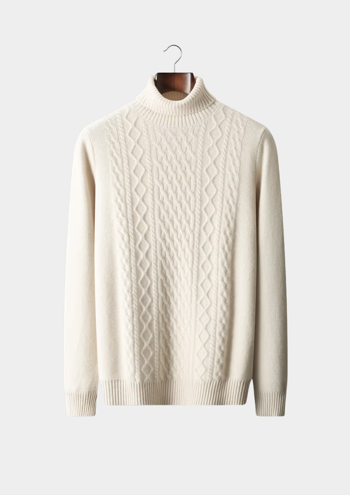 Pure Extra-Fine Merino Wool Wintertime Rollneck | Roccella