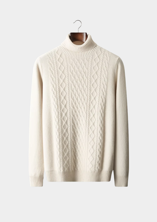 Pure Extra-Fine Merino Wool Wintertime Rollneck | Roccella