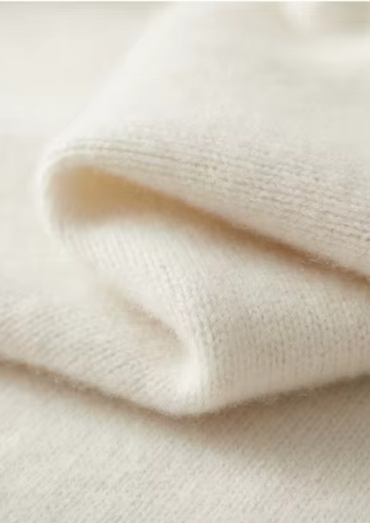 Pure Extra-Fine Merino Wool Classic Button Sweater | Roccella