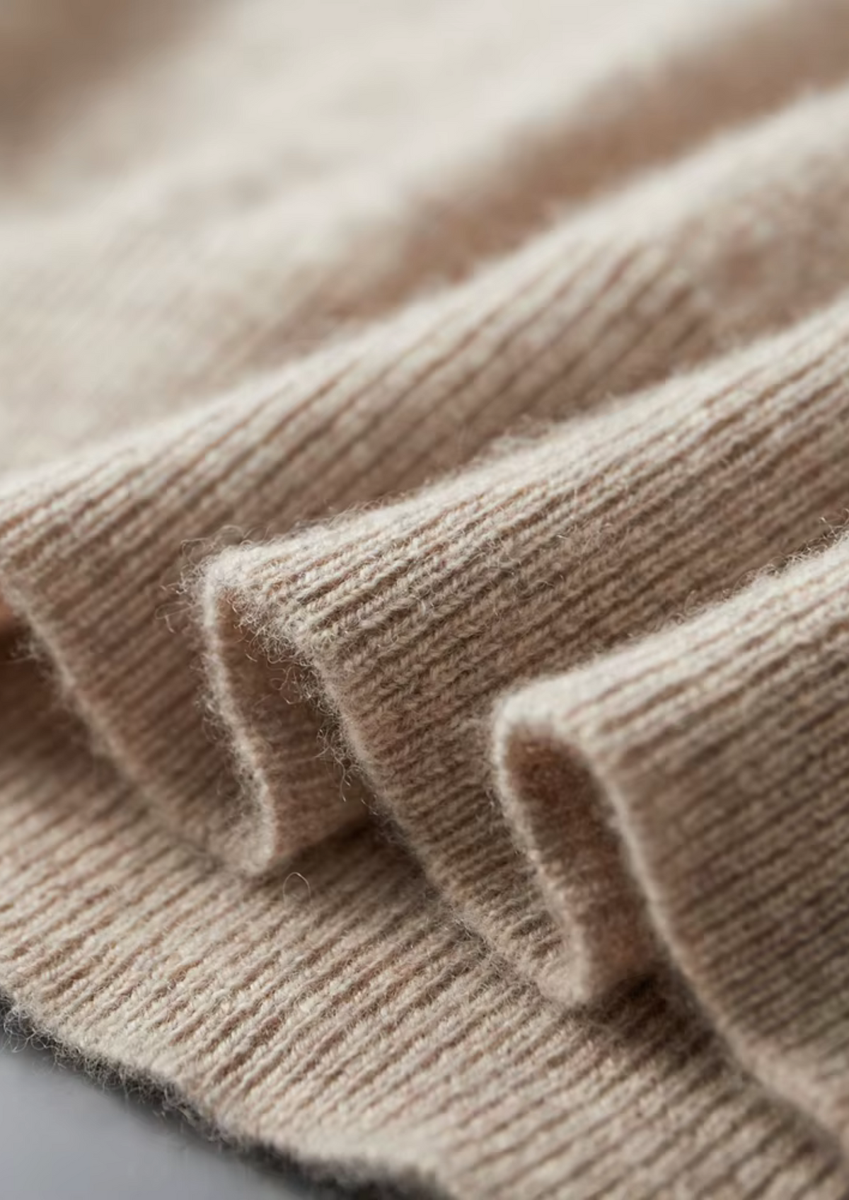 Premium Cashmere Two Tone Button Polo | Roccella