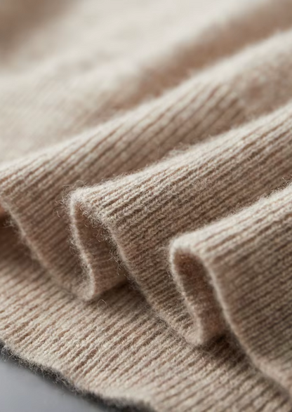 Premium Cashmere Two Tone Button Polo | Roccella