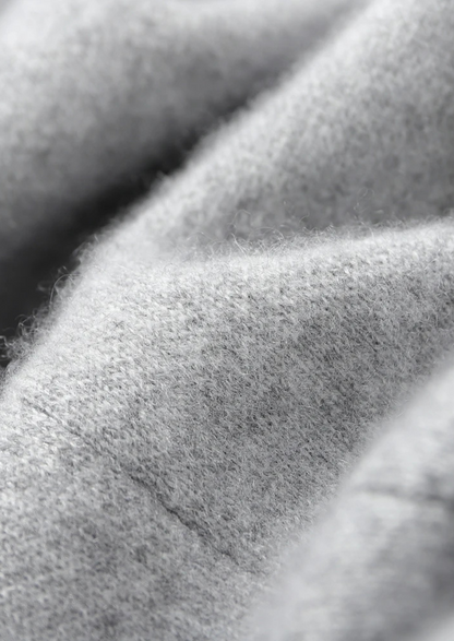 Premium Cashmere Light Gray Alain Leisure Set | Roccella