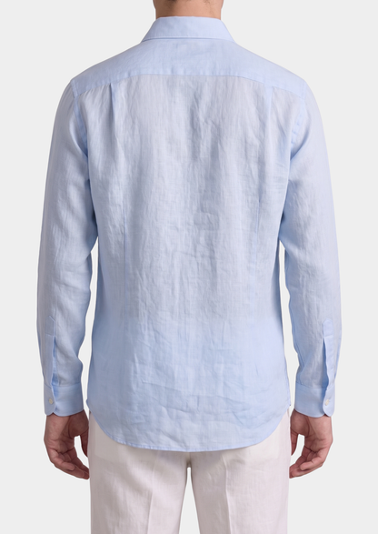 Amalfi Coastal Shirt - Light Blue | Roccella