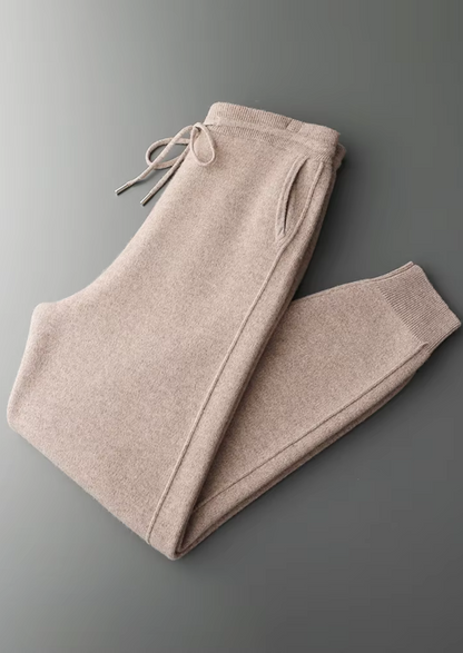 Pure Extra-Fine Merino Wool Leisure Joggers | Roccella