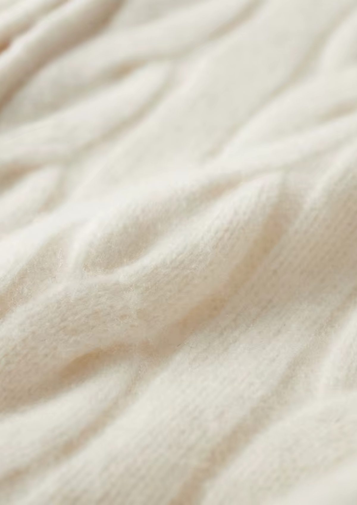 Pure Extra-Fine Merino Wool Dual-Zip Cable Cardigan | Roccella
