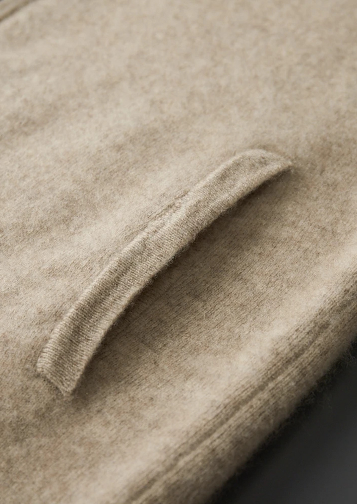 Premium Cashmere Zip Polo Cardigan | Roccella