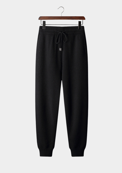 Premium Cashmere Essential Leisure Joggers | Roccella