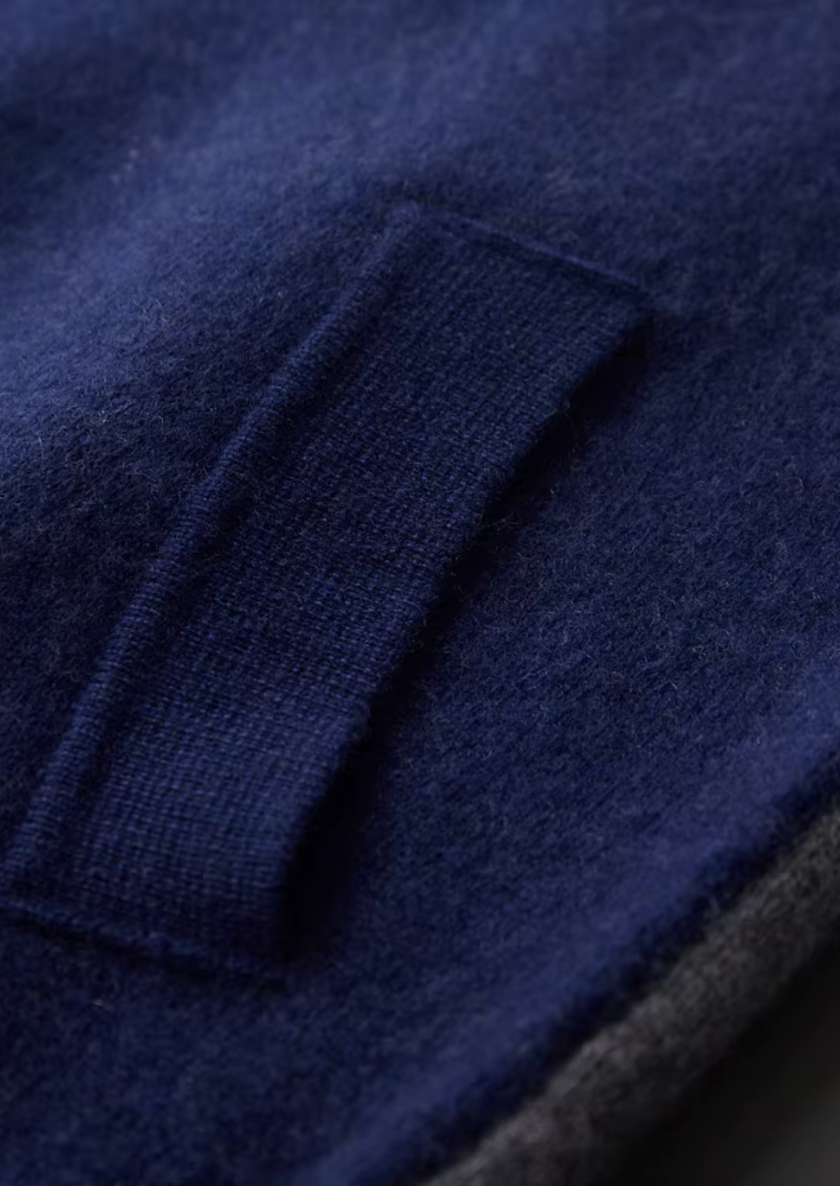 Premium Cashmere Navy Blue Torino Leisure Set | Roccella