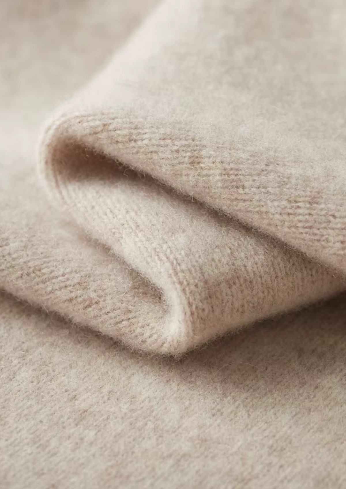 Pure Extra-Fine Merino Wool Button Hoodie | Roccella