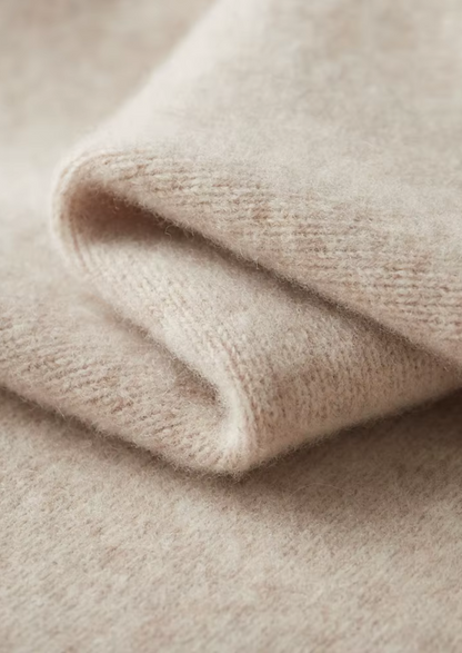 Pure Extra-Fine Merino Wool Button Hoodie | Roccella