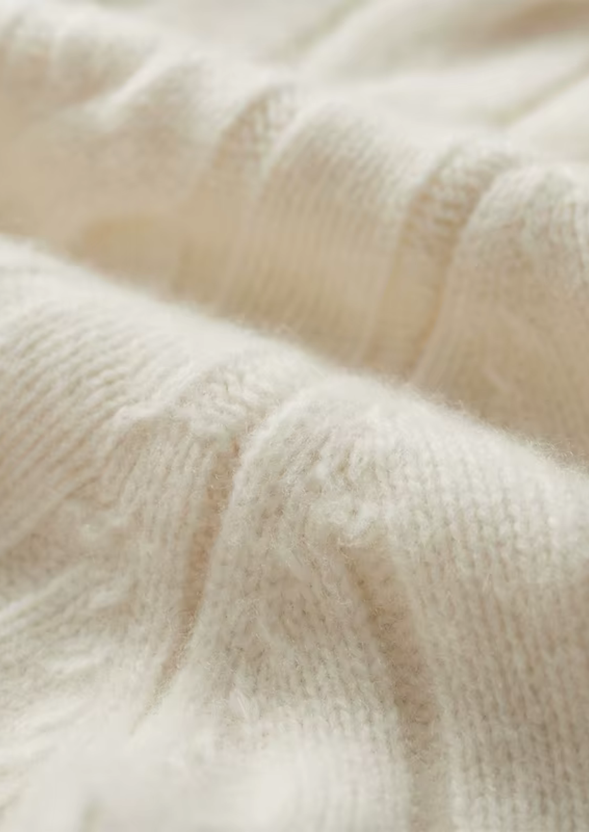 Pure Extra-Fine Merino Wool Dual-Zip Cable Cardigan | Roccella