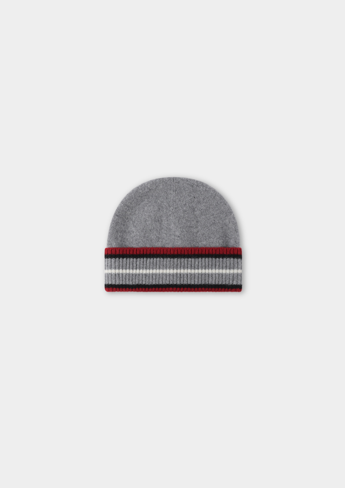 Light Gray Merino Wool Wintertime Beanie | Roccella