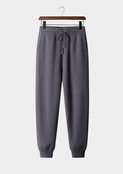 Premium Cashmere Essential Leisure Joggers | Roccella