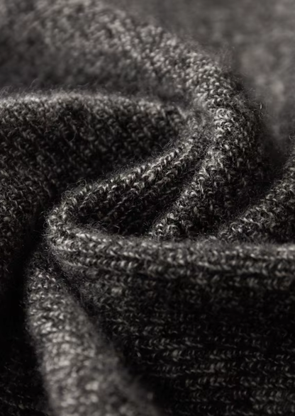 Pure Cashmere Striped Zip Cardigan | Roccella
