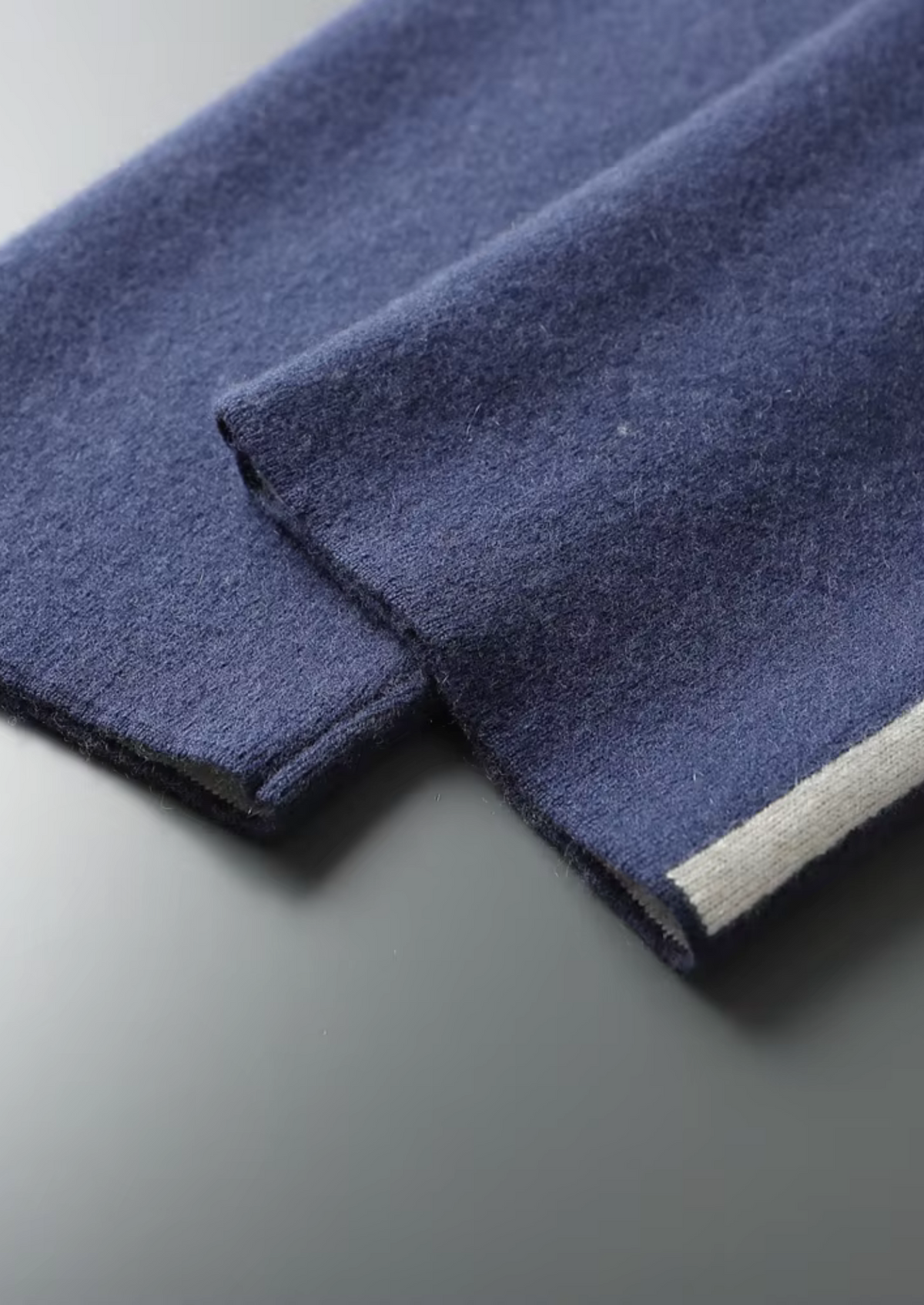 Premium Cashmere Navy Blue Milano Leisure Set | Roccella