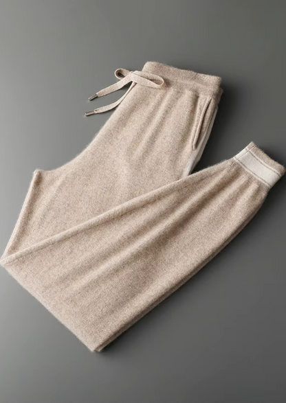 Premium Cashmere Sand Vienna Leisure Set | Roccella