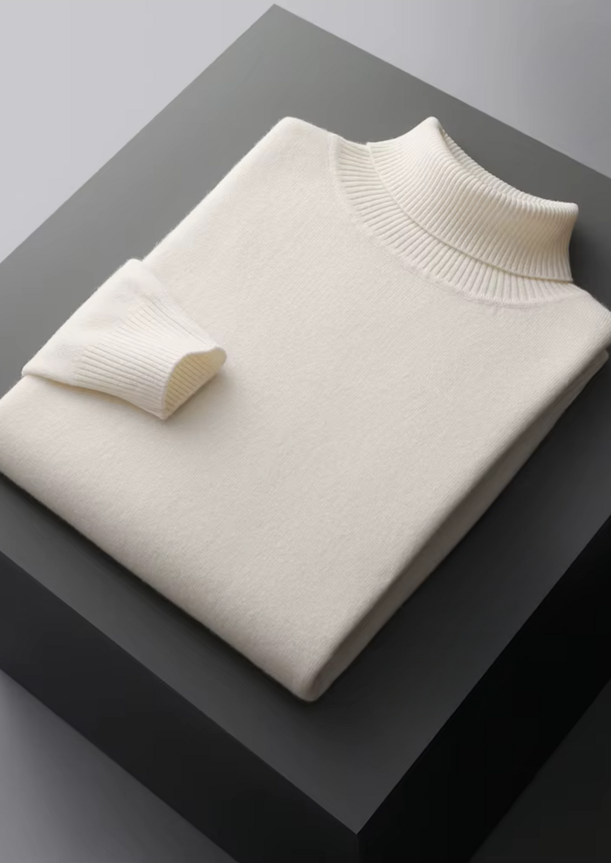 Pure Extra-Fine Merino Wool Classic Rollneck | Roccella