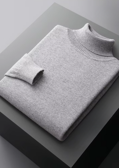 Pure Extra-Fine Merino Wool Classic Rollneck | Roccella