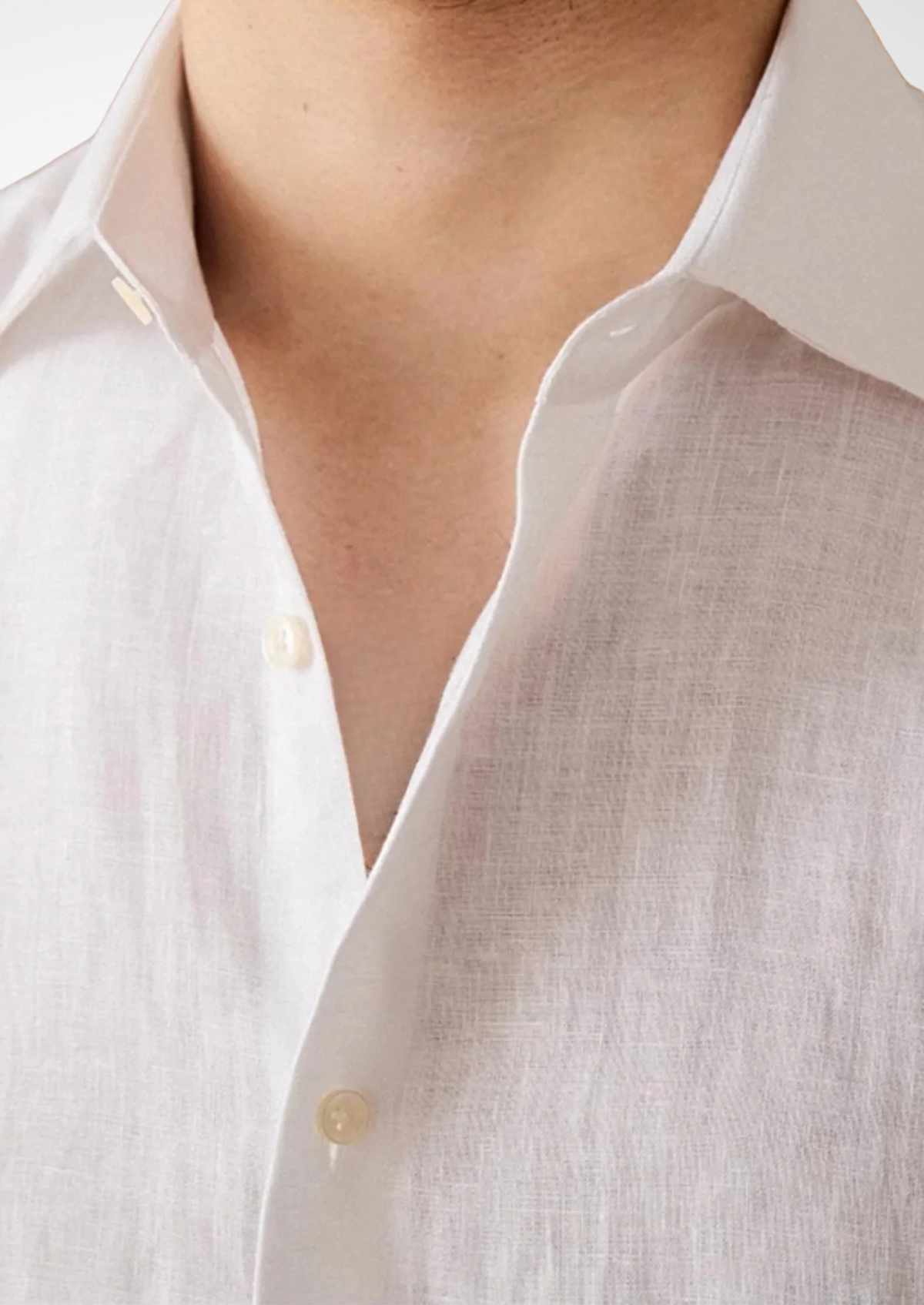 Portofino Coastal Shirt - White | Roccella