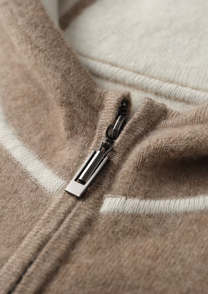 Premium Cashmere Beige Milano Leisure Set | Roccella