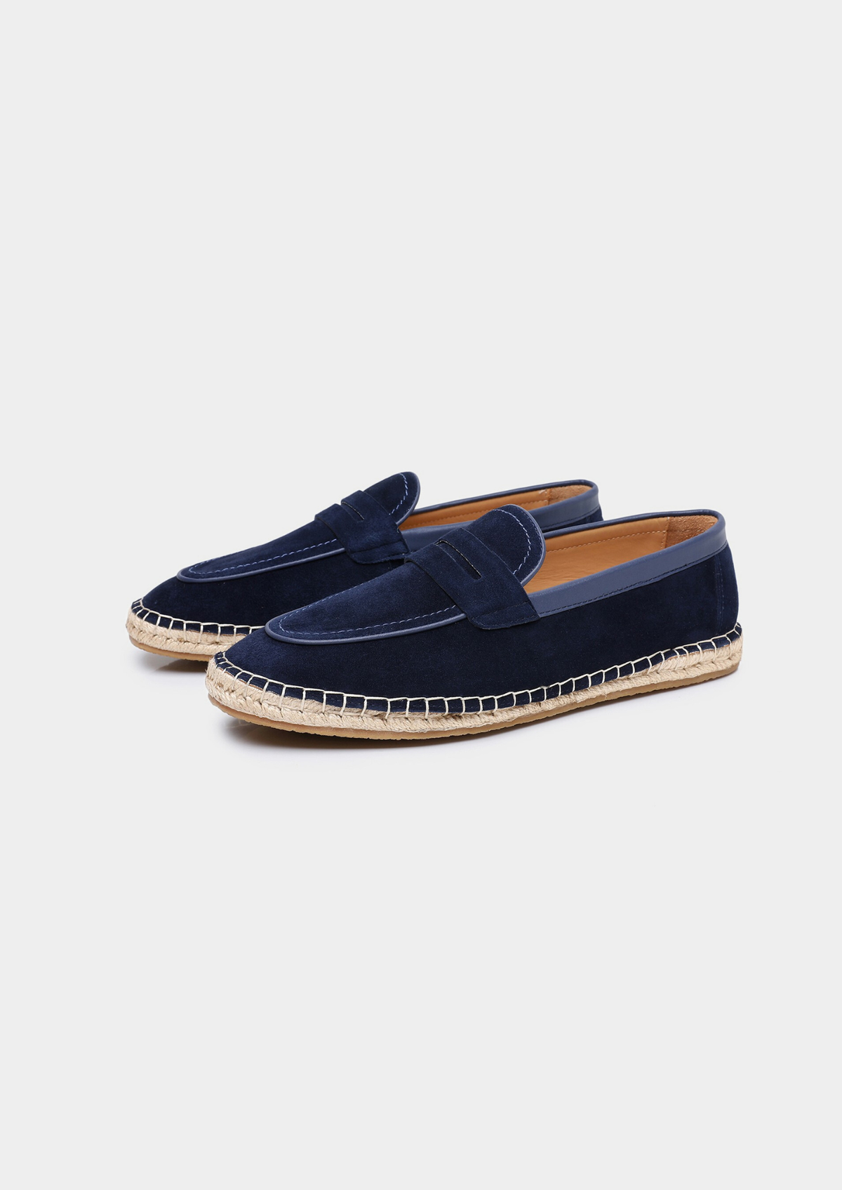 Penny Seaside Espadrilles - Navy Blue | Roccella